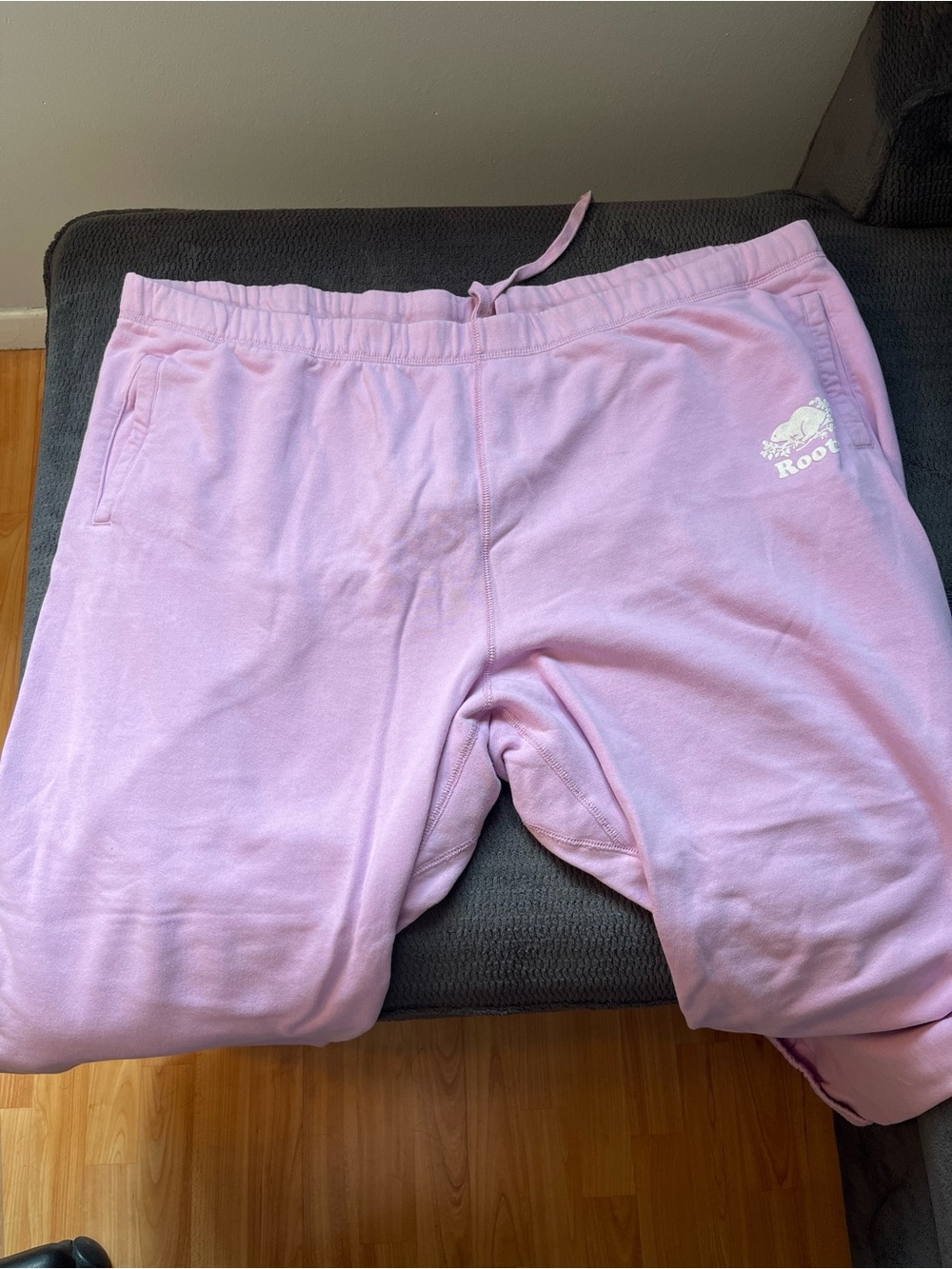 Roots Pink Women’s Sweatpants with Logo